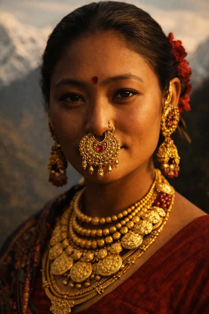 Himalayan bulaki and South Asian septum traditions