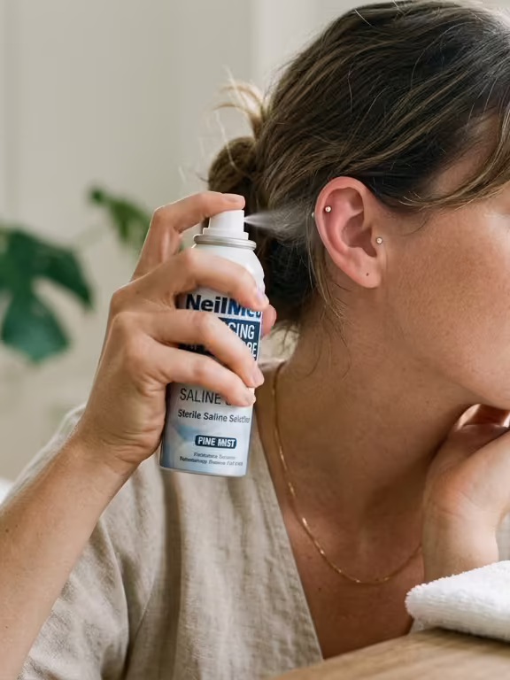 How to Clean a New Piercing The Complete Aftercare Guide