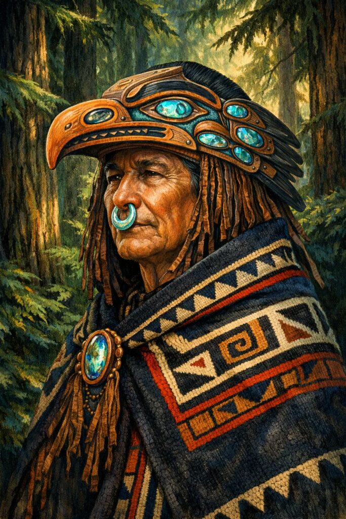 Pacific Northwest Coast indigenous adornment