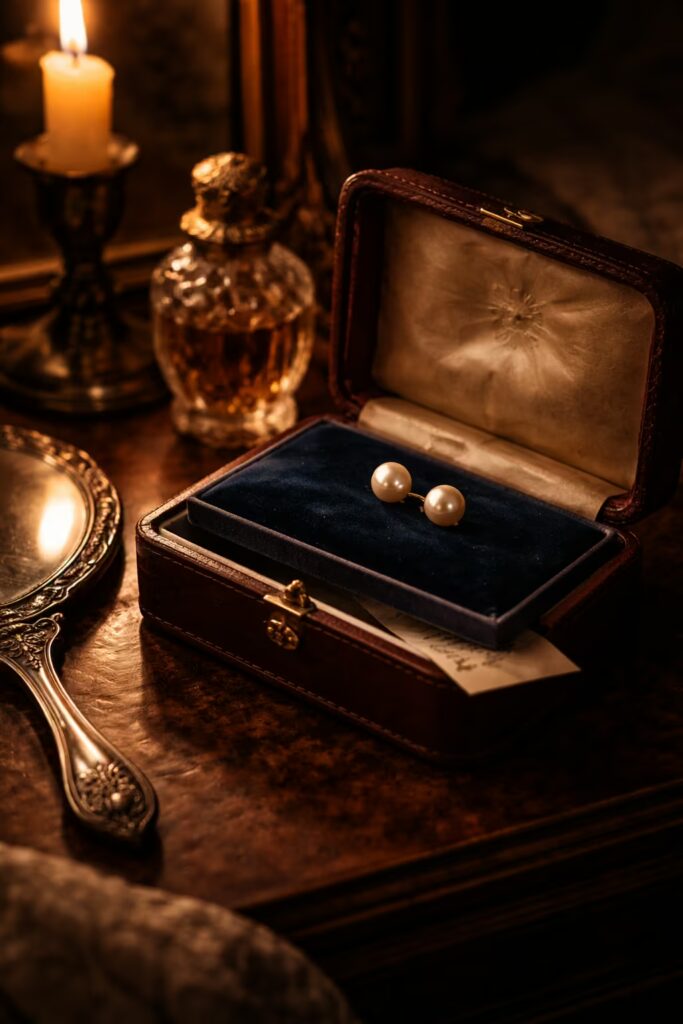 Victorian private life and hidden adornment concept