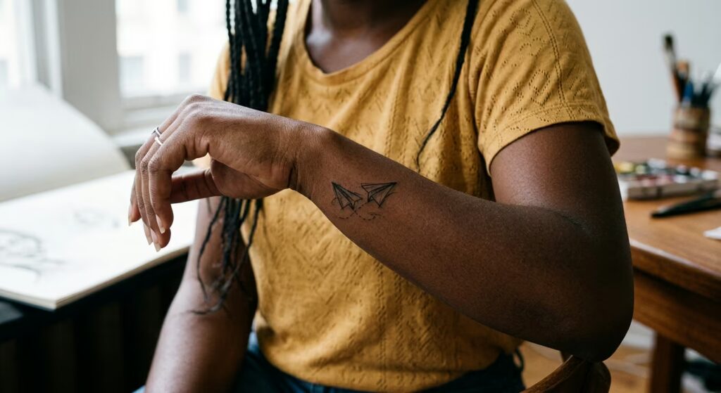 Ready to Fly_ The Sketch-Style Paper Airplane