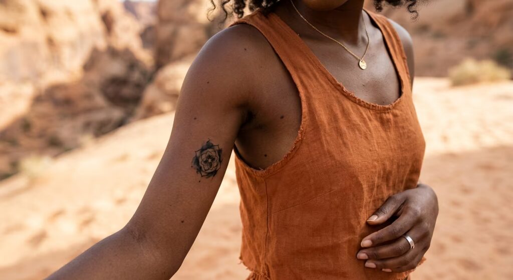 Sacred Mandala Watercolour Boho Sleeve Tattoos