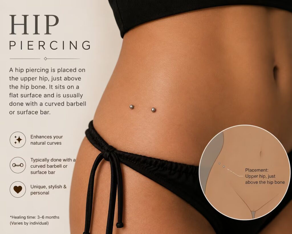 What Is a Hip Piercing. Everything You Need to Know