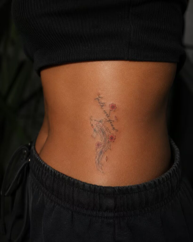 Faith Over Fear Koi