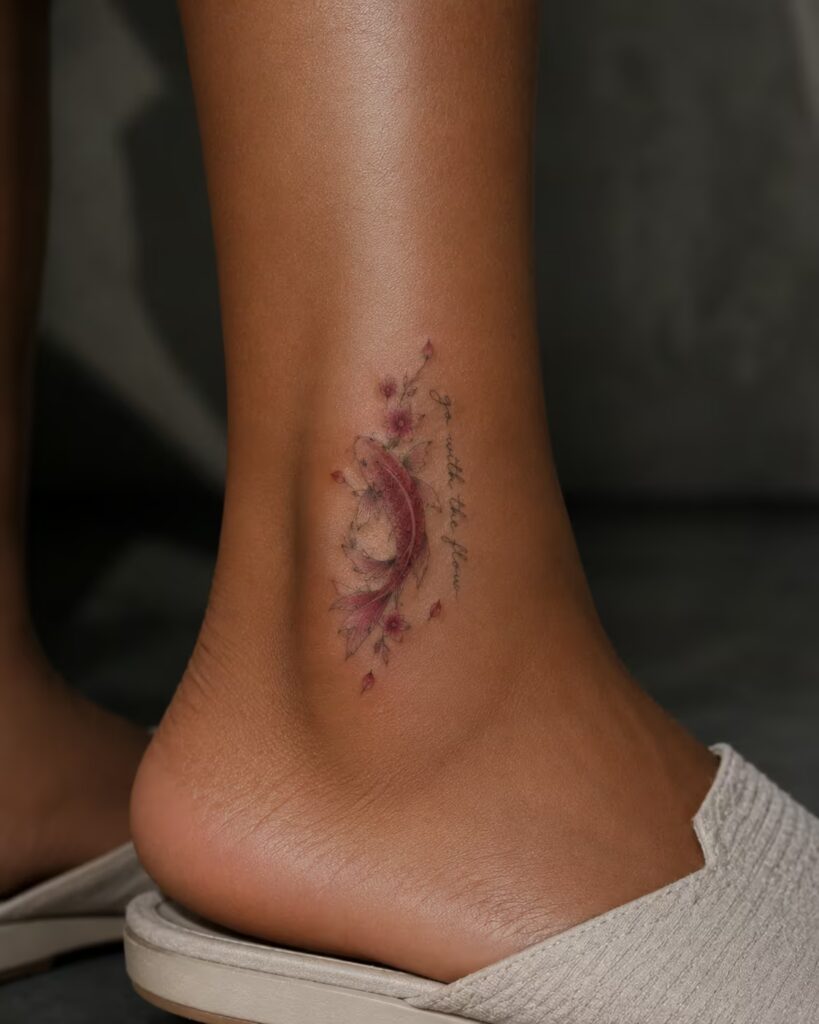 Go With the Flow Koi