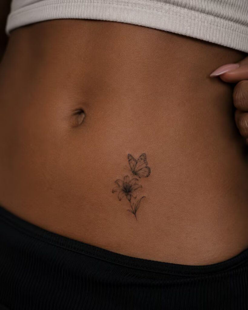 Lily Lower Belly Butterfly