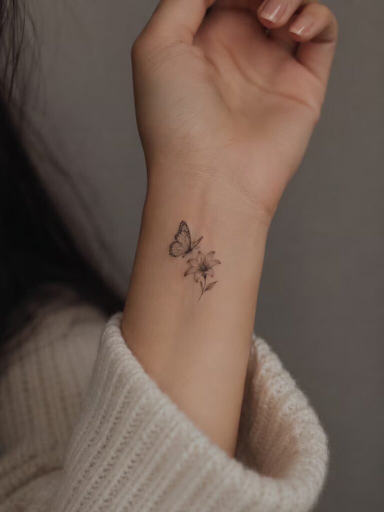 Lily Wrist Butterfly