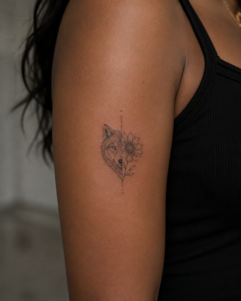 Sunflower Wolf (Arm)